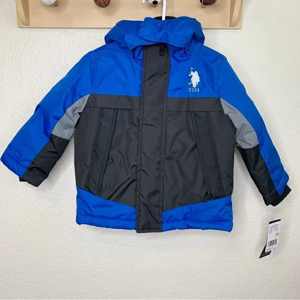 NWT US Polo Assn Toddler Size 2T Winter Snow Jacket